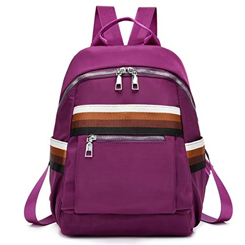 Preisvergleich Produktbild Lifet Rucksack Wasserdichte Nylon Damen Rucksack Handtaschen Nylon Daypack Umhängetasche Schulrucksack Schule Reise Arbeit Backpack