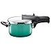 Produktbild Silit Sicomatic t-plus Schnellkochtopf 2,5l, Silargan Funktionskeramik, 3 Kochstufen Einhand-Kochstufenregler induktionsgeeignet, spülmaschinengeeignet, grün, Ø 18 cm