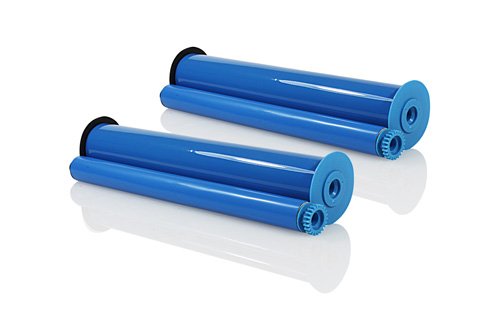 Inkadoo® Thermo-Transfer-Rollen passend für Philips PPF 211 ersetzt Philips 906115301009 PFA301 - 2x Premium Kompatibel - Schwarz - 2x300 Seiten