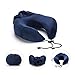 Produktbild Lounayy Kissen Reisekissen U Neck Kissen Unterstützt Basic Mode Das Waschen In Autos Autos Züge Und Büros Blue Zuhause Dekoration Kissenbezug Leichtes Reisekissen (Color : Chrome, Size : One Size)