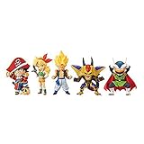 figuras geometricas Japan Import Banpresto Dragon Ball WC Figure Figurine 8cm Treasure rally â...¡ G Saiyaman 5set