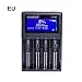 Produktbild Ploufer Für Liitokala LII PD4 18650 21700 4 Slot Lithium-Batterie NiMH-Ladegerät, Ladegerät, Ladegeräte für wiederaufladbare Batterien,