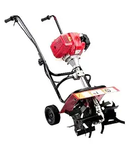 bkr  Simplify Farming Garden Mini Hand Push Tiller/Cultivator with 2 Stroke and 2.4 HP Power
