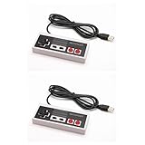 USB 2.0 Controller / Gamepad im NES Design - 2er Set -...