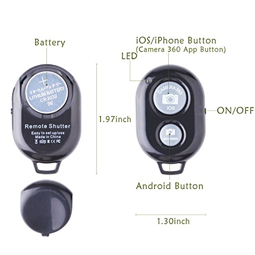 Tripod for iPhone, PEMOTech [Upgarded Version] 3 in 1 Octopus Style Portable and Adjustable Flexible Camera Phone Tripod Stabilizer Travel Stand Mount Holder with Bluetooth Remote Shutter for iPhone X/10,8/8 Plus,7/7 Plus,6/6s,6 Plus/6s Plus,SE/5s/5/5c,Samsung Galaxy S8/S8 Plus,S7/S7 Edge,S6/S6 Edge,Note 8/Edge/5/4/3&Cellphone,Camera,Digital Product(Black)