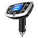 Produktbild OMORC Bluetooth FM Transmitter, Car Kit Bluetooth Freisprecheinrichtung Auto Ladegerät Wireless Radio Adapter mit 1,44-Zoll-Bildschirm, Dual USB Anschlüsse für iOS und Android Geräte