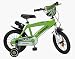 Produktbild Kawasaki Kinderfahrrad Bike 14 Zoll mit Zwei Felgenbremsen, Klingel und Trinkflaschenhalter