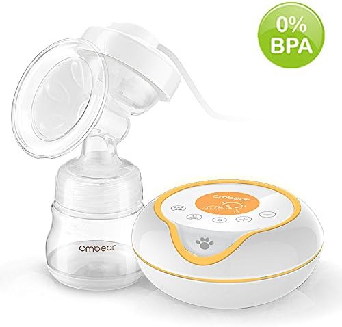 Frankbaby Electric Breast Pump Natural and Comfort Adjustable Massage USB Connection Portable for Travel Quiet BPA-free Safe for Moms and Babies