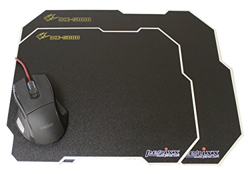 Perixx DX-5000L, Wende Gaming Mauspad – Aluminium – Beidseitig verwendbar – Seite 1 präzise Kontrolle – Seite 2 Geschwindigkeit – 320 x 270 x 3 mm - 6