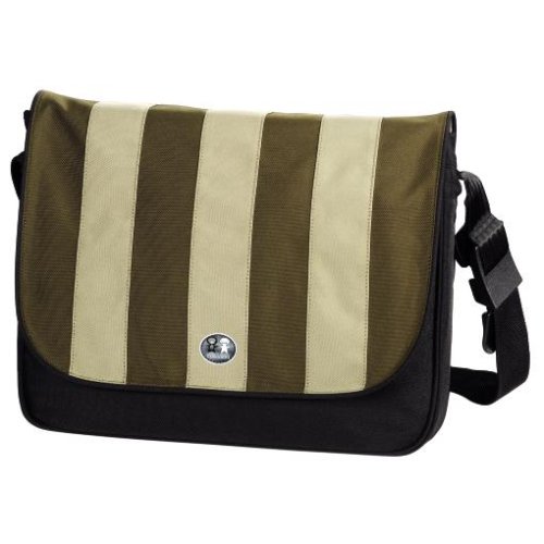 Caseman Notebooktasche College Plus  43 2 cm  17 Zoll   Braun Oliv