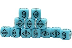 Warlord Games Order Dice for Bolt Action (Sky Blue)