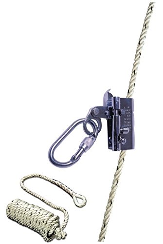 Mitlaufendes Auffanggerät Halteseil PN 2000/910 - 10 mtr . Sicherungsseil Seil