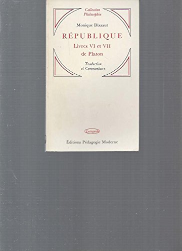 République, livres VI et VII de Platon