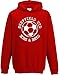 Hat-Trick Designs Sheffield United Football Baby/Kids/Childrens Hoodie Sweatshirt-9-11Yrs-Red-Born & Bred-Unisex Gift