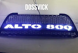 DOSSVICK Super Bright Front LED Grill for Alto 800 2019 Model