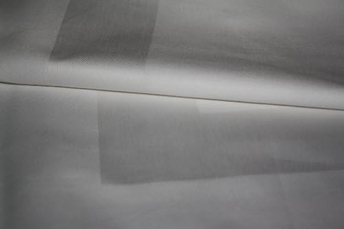 Westlane Linens 10 Pcs cotton Damask Satin band napkins 22x22"(56x56cm) Dinner cloth napkin white