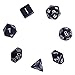 Produktbild Dekool 6 Stücke Polyedrische Würfel Würfeln für DND Dungeons und Dragons