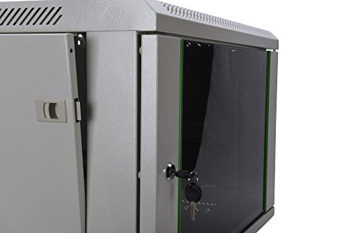 DIGITUS Professional 7HE Netzwerk Wandgehäuse / Wandschrank, Dynamic Basic Serie, Grau (RAL 7035) - 3