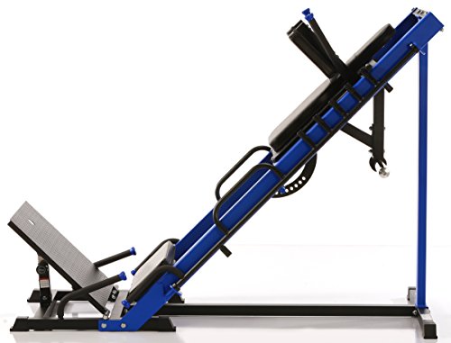 MAXXUS® 2in1 Beinpresse und Hackenschmidt Maschine. Extrem massive Stahlrahmenkonstruktion. Eine Beinpresse in solider Qualität für anspruchsvolle Sportler. - 5