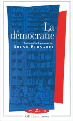 couverture de : La Démocratie couverture de : La Démocratie