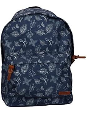 Rucksack herren damen GIANMARCO VENTURI tasche freizeit schule büro blau