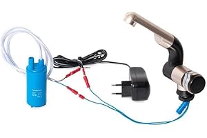 230 V Mini Kitchen Barwig Camping Automatic Water Tap + Submersible Pump + Power Plug womo Caravan Motorhome e - Technology DIY Garden Shed (ad-ideen)