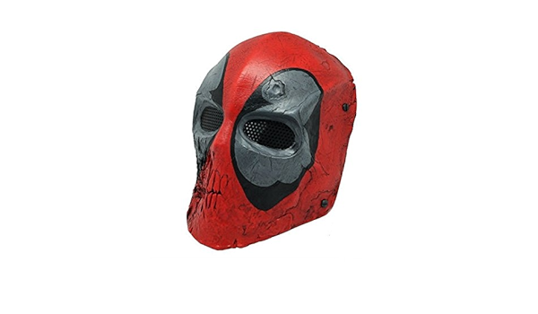 Deadpool Fiberglass Mask Marvel Wade Wilson New Mutants X Force Amazon Co Uk Toys Games