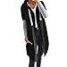 Produktbild Strung Damen Kapuze Lange Jacken Mantel Wasserfall Strickjacke Frauen Sweatshirt Herbst Winter Bluse Casual Hoodie Patchwork Sweater Jumper Lose Pullover Mantel Kapuzenpullover Kapuzenjacke