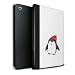 Produktbild Stuff4® PU-Leder Hülle/Case/Brieftasche für Apple iPad Mini 1/2/3 Tablet/Glücklicher Wolliger Hut Muster/Süßer Doodle Pinguin Kollektion
