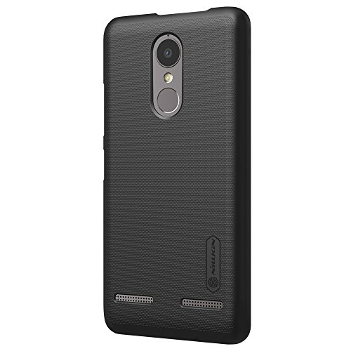 COVO   Alta Tenacidad Frosted PC Funda Carcasa Case Cover Caso con Pantalla Protector para Lenovo K6 Power  Negro 