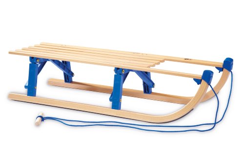 Preisvergleich Produktbild Pinolino Klappschlitten, Holzfarbend, 232374