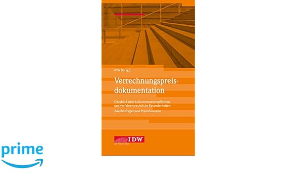 Verrechnungspreisdokumentation überblick über - 
