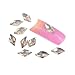 Five Season 100pcs Rhombus Flat Back Rhinestones Flatback acrylic Gems for Nail Art--Champagne