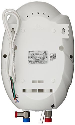 Bajaj Flora 3-Litre Instant Water Heater (White)