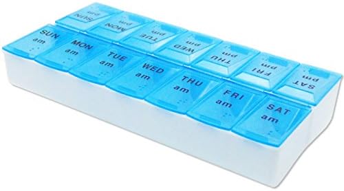 Pill Organiser Am-Pm Weekly Push