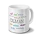 Produktbild Tasse mit Namen Calman - Motiv Positive Eigenschaften - Namenstasse, Kaffeebecher, Mug, Becher, Kaffeetasse - Farbe Weiß