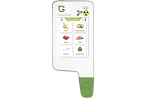 Geigerzähler Greentest Eco 6 + Nitrattester Fleisch Fisch TDS Wassertester dosimeter Strahlenmessgerät Strahlungsmessgerät nitrat tester messgerät nitratmessgerät geiger counter