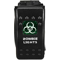 ExcLent Waterproof Led Illuminated Backlit Rocker Switch + Relay Fuse Wiring Kit Suv 4Wd - 1