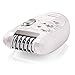 Philips Epilierer Satin Elle Essential HP6423/00 Ladies Epilator + Shaver and Trim Cookie Attachment for Use on the legs for long-lasting Smooth Skin