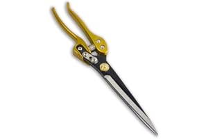 Astrowinter Hand Shears for Gardening & Sheep Shearing - Manganese Stainless Steel Topiary/Hedge Scissors for Pruning AW-053-A1