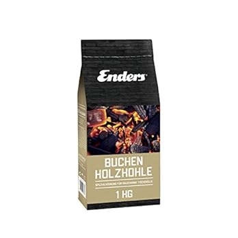 Enders Buchenholzkohle Fr Aurora Tischgrill 1383 Rauchfrei Bbq Grill Buchen Holzkohle Fr Schenlles Anznden 1 Kg