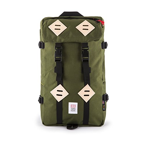Topo Designs Men's Klettersack, Olive, One Size