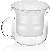 Vip Ahmet Borasilicate Glass Yogurt Strainer, 2.2 lt