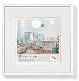 marcos 20x20 Marco de fotos de plástico Walther Design New Lifestyle - Marco de plástico, Blanco, 20 x 20 cm