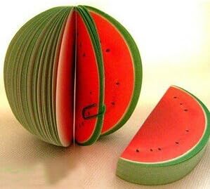 1 pcs Cute watermelon sticky notes,Fruit memo pads memo sticker label note for DIY scrapbook decoration,bookmark,paper working,wedding party deco