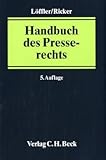 Image de Handbuch des Presserechts