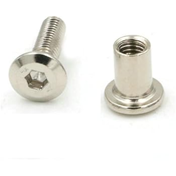 10pcs M6 X 10mm KITCHEN BEDROOM CABINET CUPBOARD FIXINGS HEX BOLTS