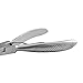 K-Pro Nail Nippers - Mens Heavy Duty Toenail Clippers / Cutters for Thick Toe Nails - Podiatry (Satin)