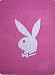 Produktbild Playboy Fleecedecke Classic (pink) mit den Maßen 150 x 200 cm, 100 % Polyester