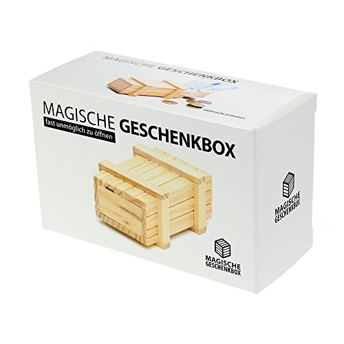Magische Geschenkbox mit Trickverschluss und Gravur – Love – Liebe – Hell – Schmuckkästchen zum Valentinstag Geschenke für Frauen und Männer - 3